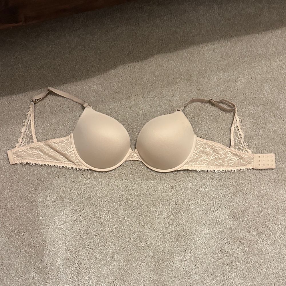 Soma Cream Lace Detail Bra